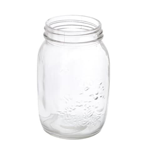 Large Glass Mason Jar - Standard 0