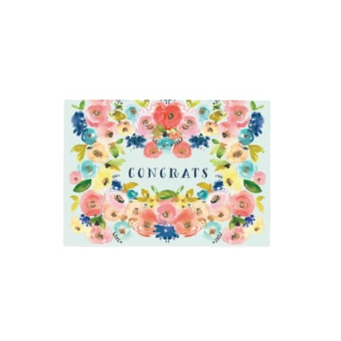 Congrats Gift Card - Standard 0