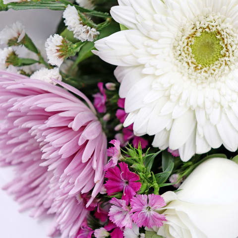 Serene Pastel Harmony Flower Posy - Standard 1