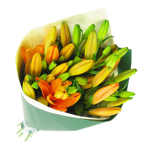 Orange Lily Bunch - Deluxe 1