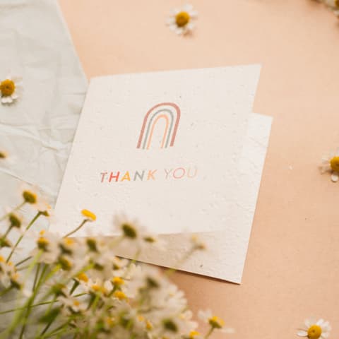 Thank You Plantable Card - Standard 0