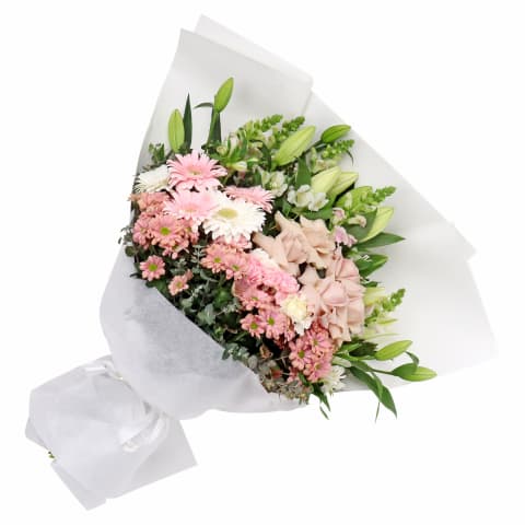 Champagne Pastel Cascade - Standard 2