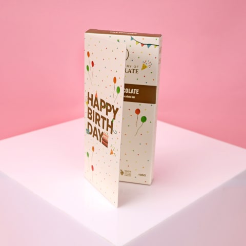 Happy Birthday Chocolate Card  - Standard 1