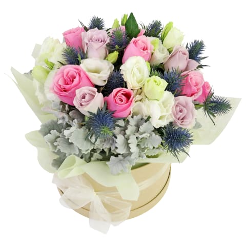Heartfelt Hat Box Arrangement - Standard 4
