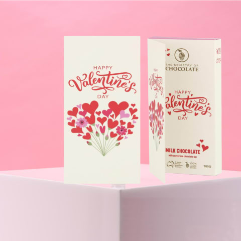 Valentines Chocolate Card  - Standard 0