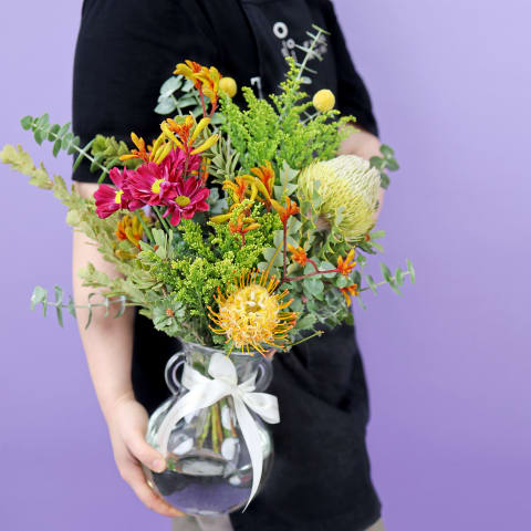 Sun-kissed Wildflowers Vase  - Standard 1