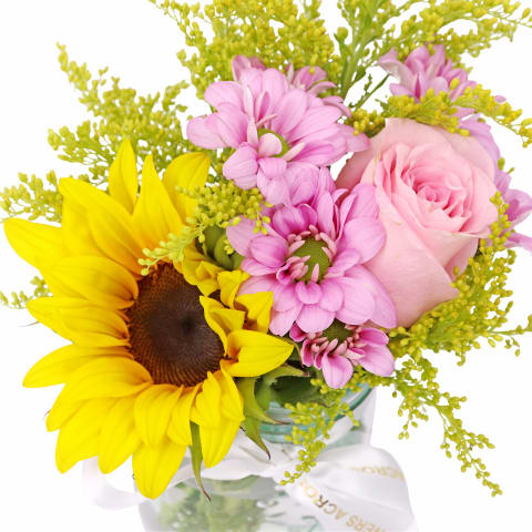 Pocket Full Of Pink Sunshine Mason Jar Vase - Standard 4