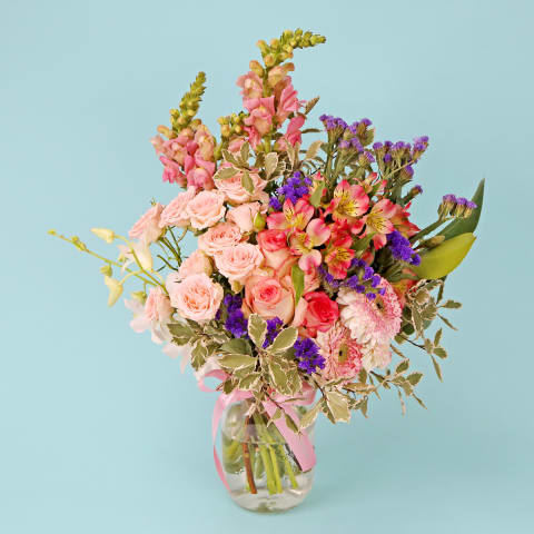 Paw Safe Petal Mason Jar Vase - Deluxe 0