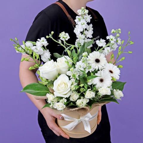 Paw-Approved White Blossoms  - Standard 1