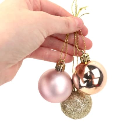 Three Christmas Baubles - Standard 0