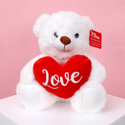 Belle White Love Bear  - Standard 0
