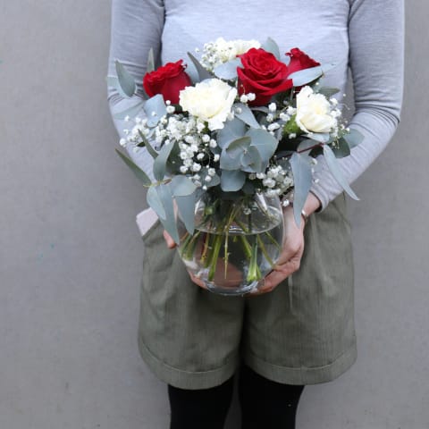 Little Love Teardrop Vase Arrangement - Standard 4