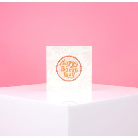 Groovy Birthday Plantable Card  - Standard 0