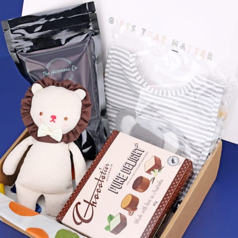 Baby Bliss Duo Neutral Baby Hamper - Standard 2