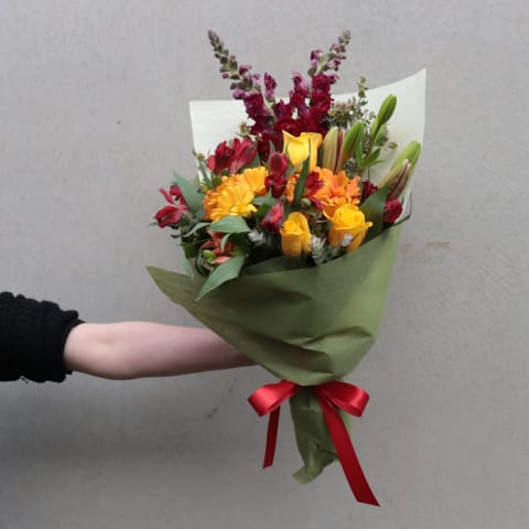 Love Unfolds Bright Flower Bouquet - Standard 1