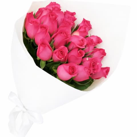 Pink Rose Bouquet - 24 Roses (Two Dozen) 0