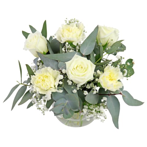 Little Angelic Teardrop Vase Arrangement - Standard 3