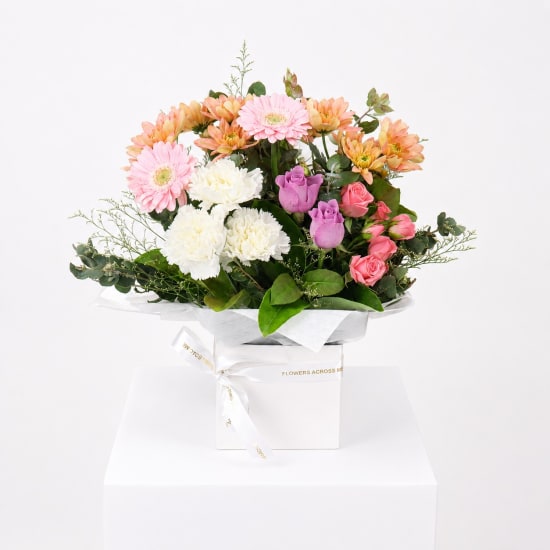 Genteel Gestures Pastels Flower Box - Standard