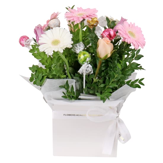 Dainty Lindt Flower Box - Standard