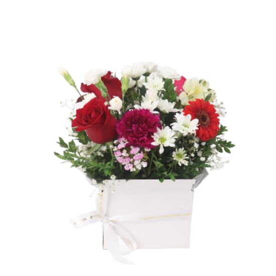 Valentine’s Flower Box – Florist’s Choice - Deluxe
