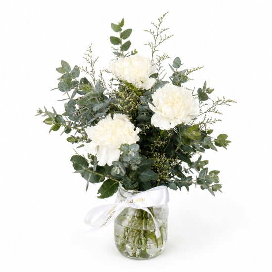 Three Blossom Flower Vase Arrangement - Standard