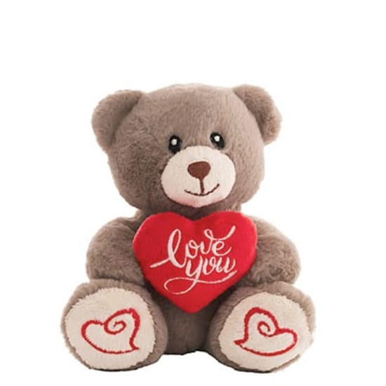 Mini Alfie Love Heart Bear  - Standard