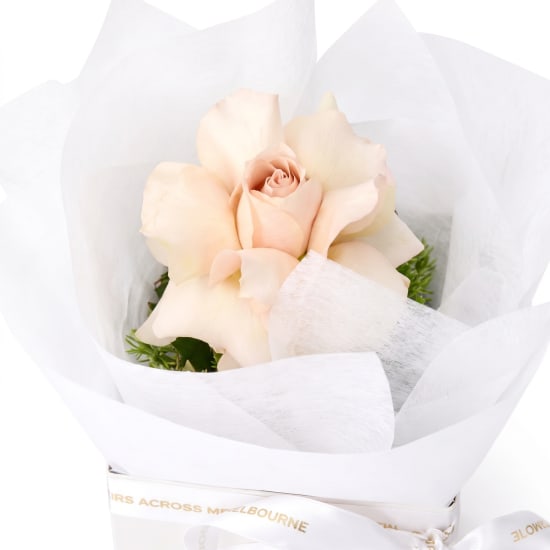 Rosie Bloom – Single Rose Mini Box Arrangement - Standard (view 6 of 6)