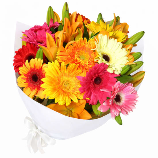 Fun, Bright Bouquet - Premium