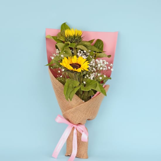 Cheerful Sunflowers Posy - Standard