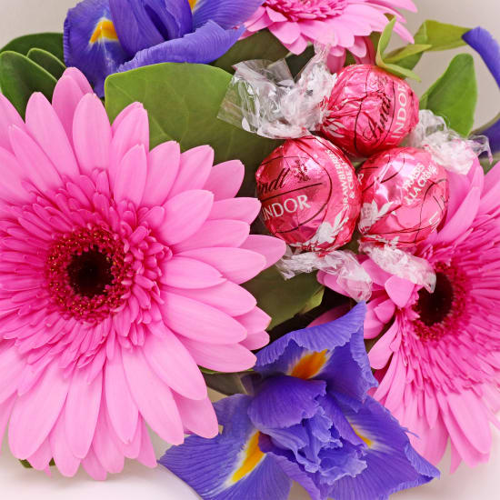 Blue Velvet & Bloom Posy - Standard