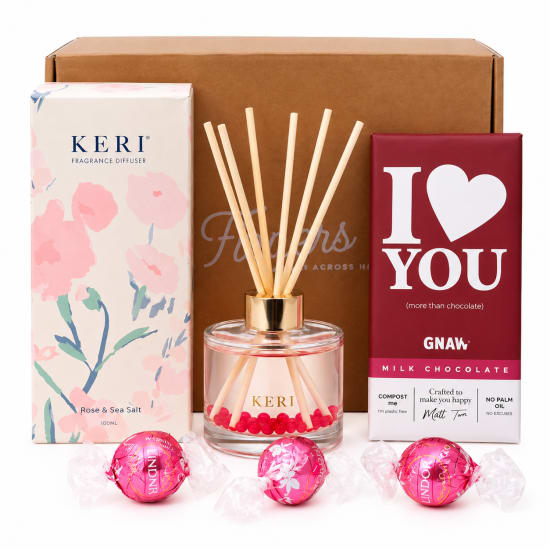 I Love You Treats & Relax Hamper 💖🍫 - Standard