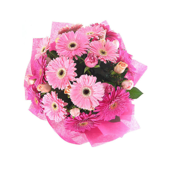 Gerbera and Rose Box - Standard