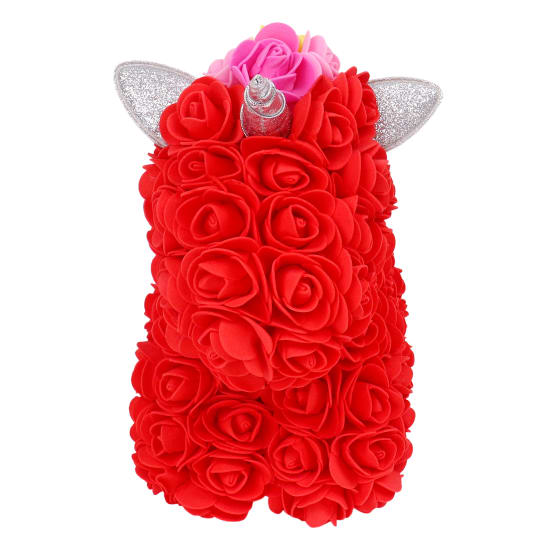 Red Artificial Rose Unicorn - Standard