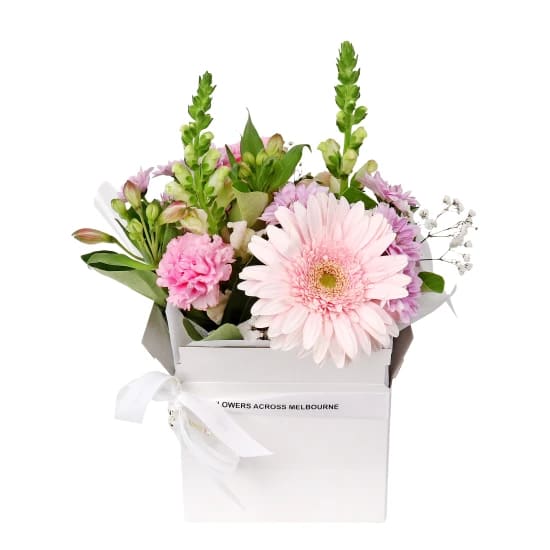 Mums Day Pink Florist Choice Mini Box - Deluxe