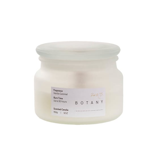 Botany Vanilla Caramel Candle - Standard