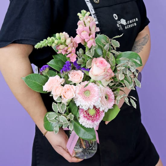 Paw Safe Petal Mason Jar Vase - Standard