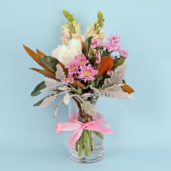 Angel Kisses Sympathy Flower Vase - Standard