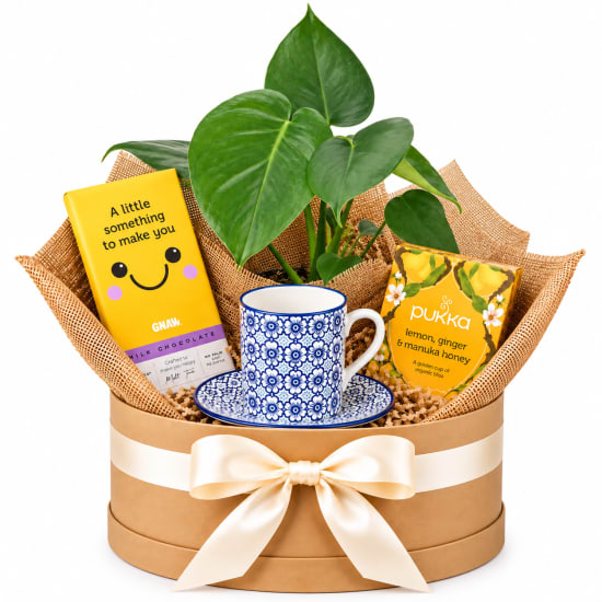🌿☕ Tea Time & Greenery Hamper ☕🌿 - Standard