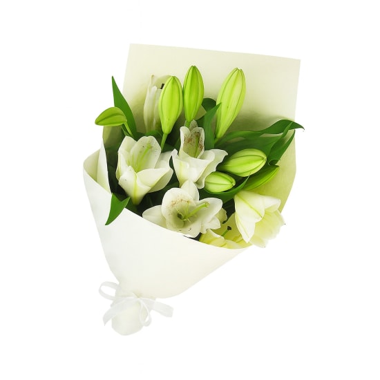 White Lily Bunch - Standard
