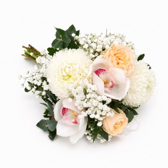 Champagne Blossom Bridesmaid Bouquet - Standard (view 4 of 6)