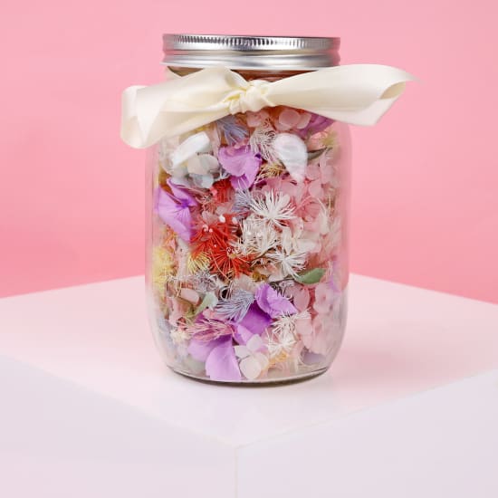 Confetti Blooms Jar - Deluxe