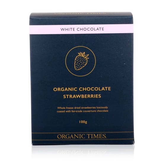 White Chocolate Strawberries - Standard