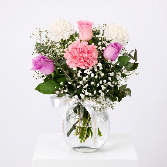 Little Angelic Teardrop Vase Arrangement - Standard