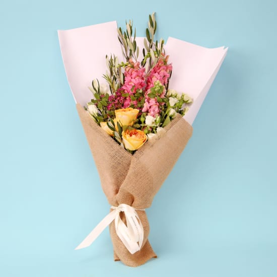 Peachy Pink Elegance - Standard