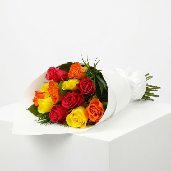 12 Roses Bouquet - 12 Roses(One Dozen) (view 4 of 6)
