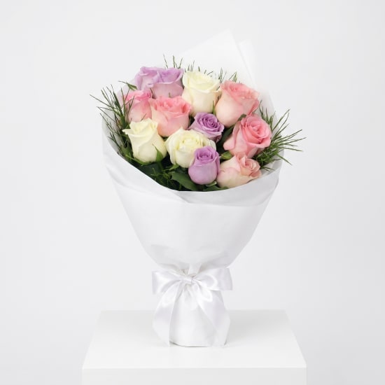 12 Roses Bouquet - 12 Roses(One Dozen) (view 4 of 5)