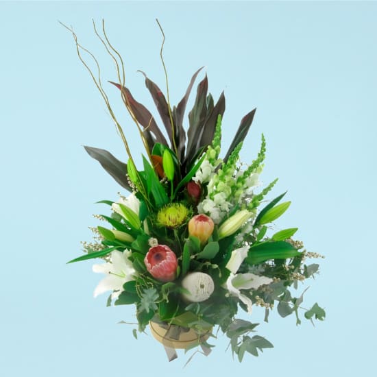 Wild Nature Hat Box Arrangement - Standard