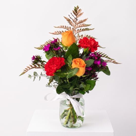 Little Pretty Mason Jar Vase - Standard (view 2 of 4)