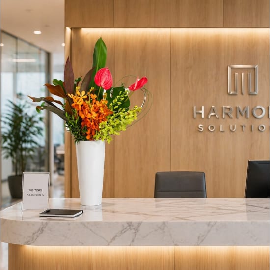 Corporate Tropical Vase - Standard