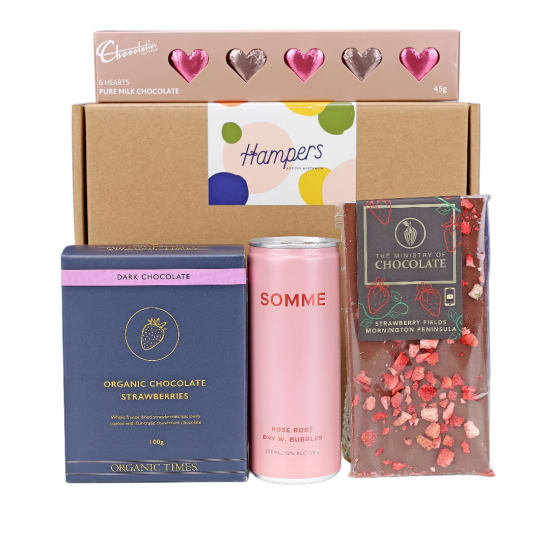 Strawberry Bubbles Gift Hamper - Standard